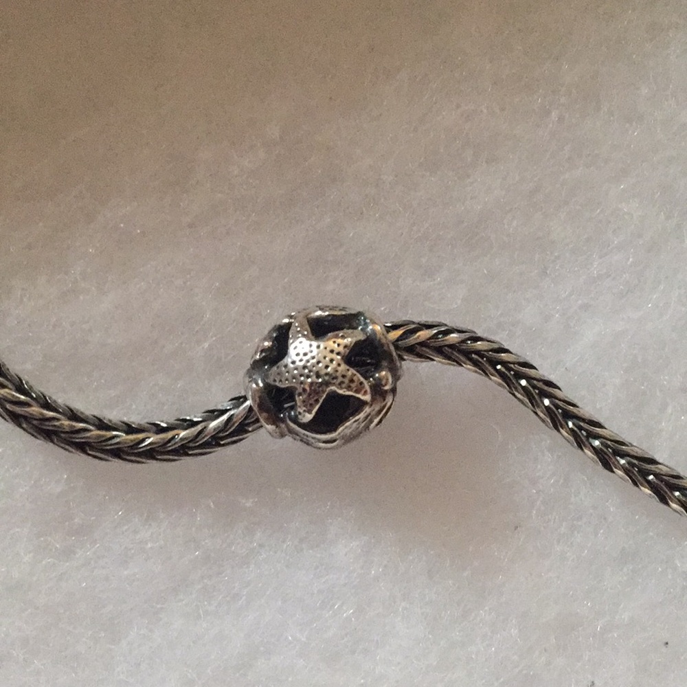 Authentic Trollbeads Ocean, Silver 11314